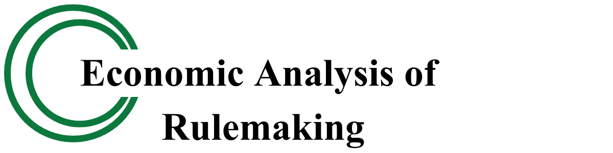 Economic Analysis of Rulemaking