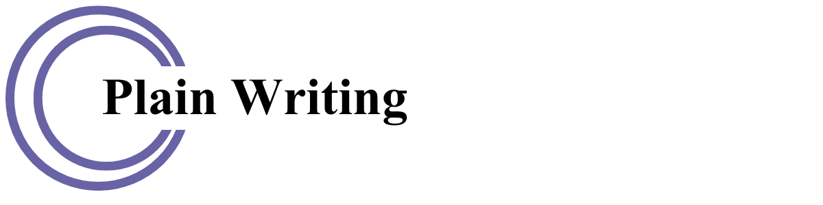 Plain Writing